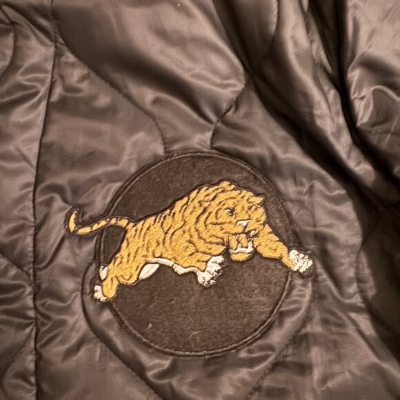 Billy Reid Black Bomber Jacket (XXL) - Picture 3 of 4